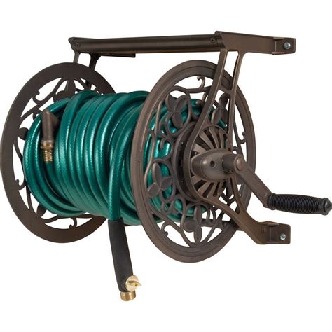 ames metal hose reel box|metal wall mounted hose reels.